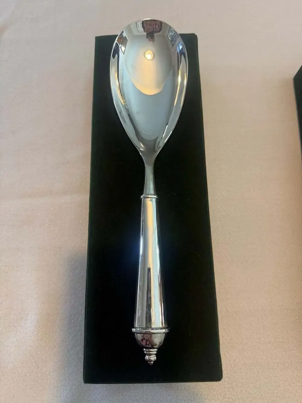 Towle Copenhagen Silverplated Serving Spoon and Fork Set with Gift Boxes